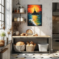 Radiant Seascape Poster