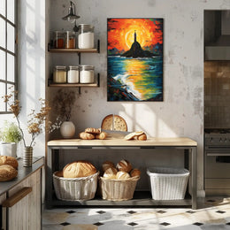 Radiant Seascape Poster