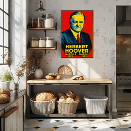 Herbert Hoover Presidential Term Poster