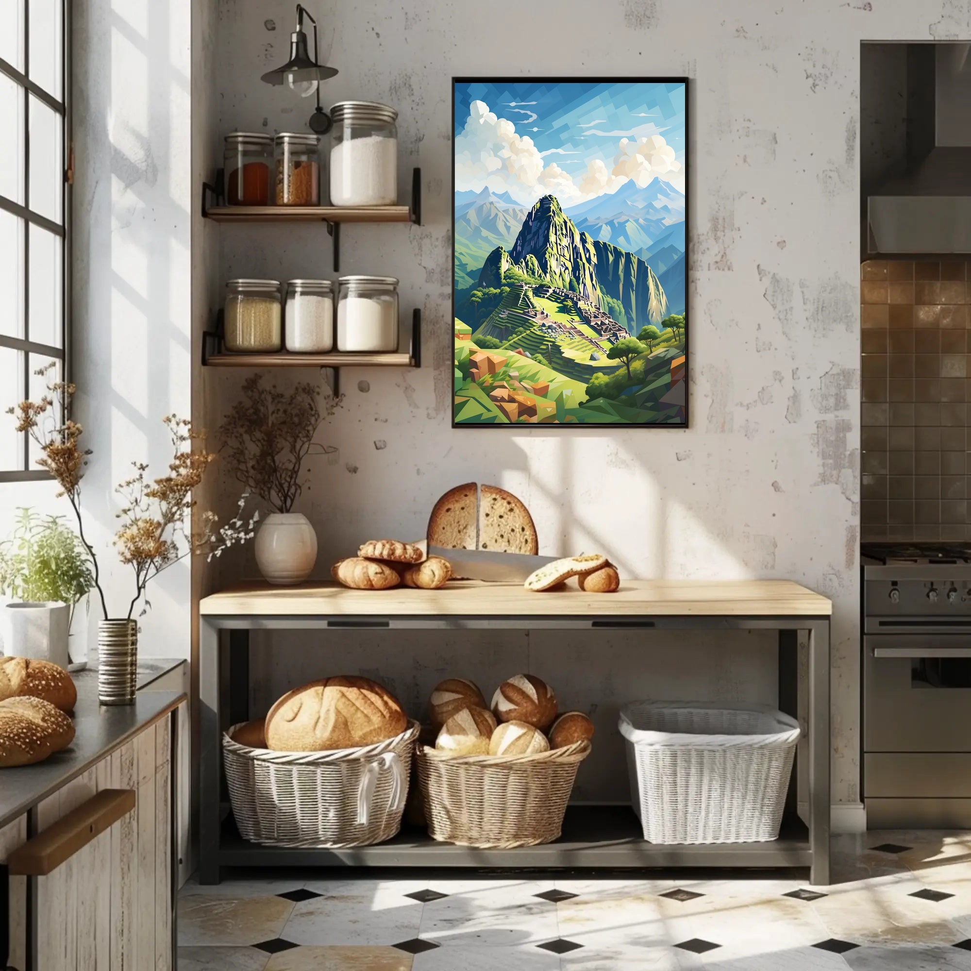 Machu Picchu Adventure Art Print Cultural or Heritage Poster