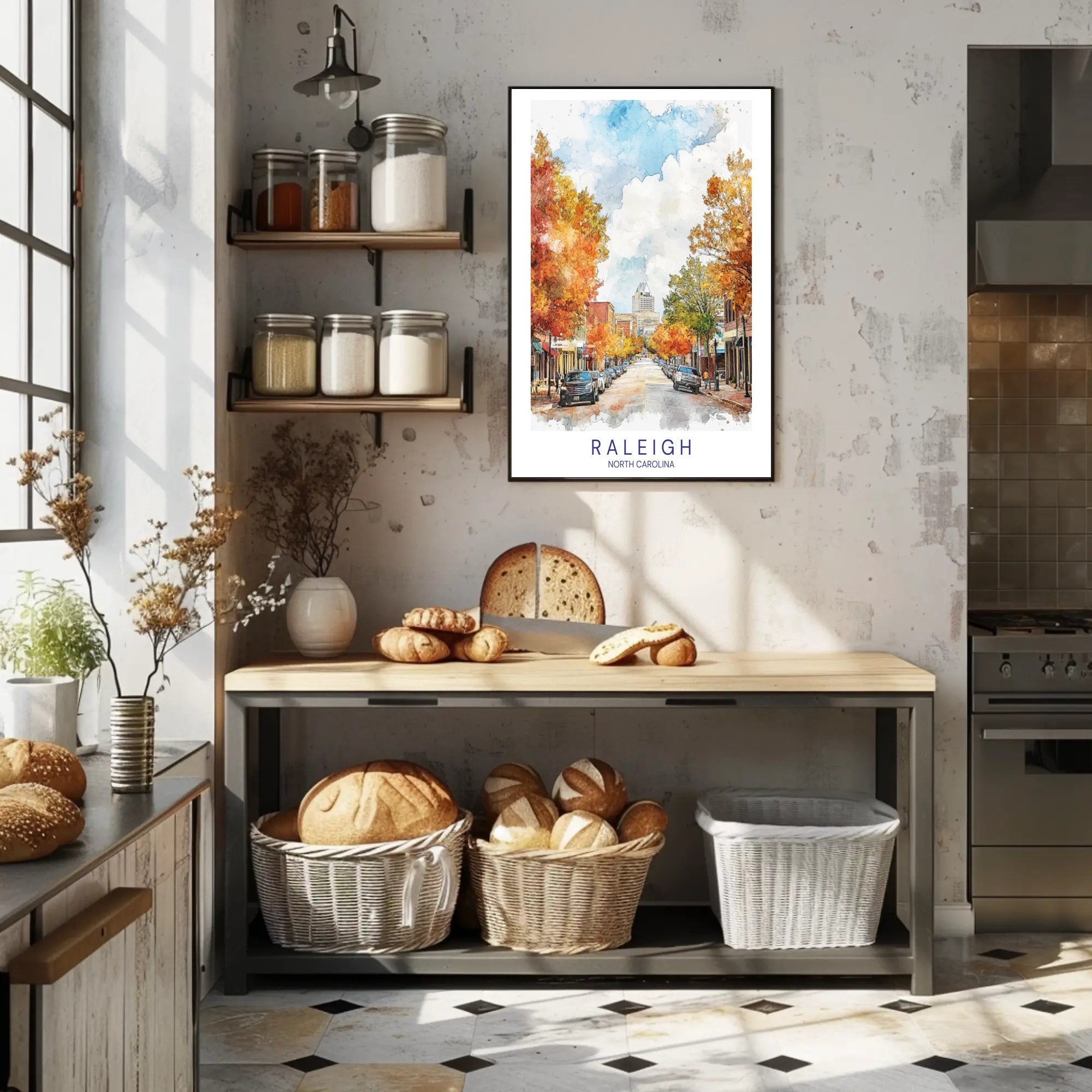 Autumn in Raleigh Poster PosterGoat