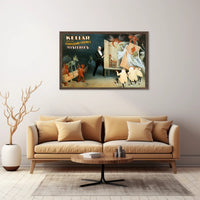 Kellar's Enchanting Cabinet Mysteries Magic Show Poster