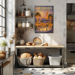 San Francisco Skyline Poster