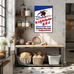 Kitzbüheler Ski Promotion Poster PosterGoat