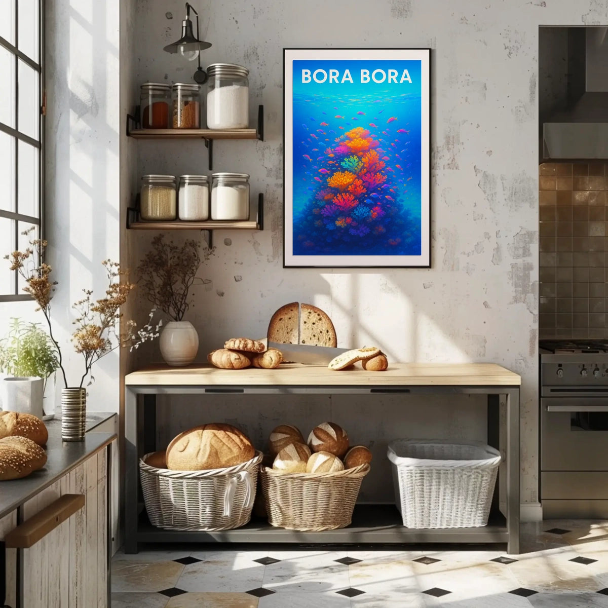 Bora Bora Underwater Paradise Poster
