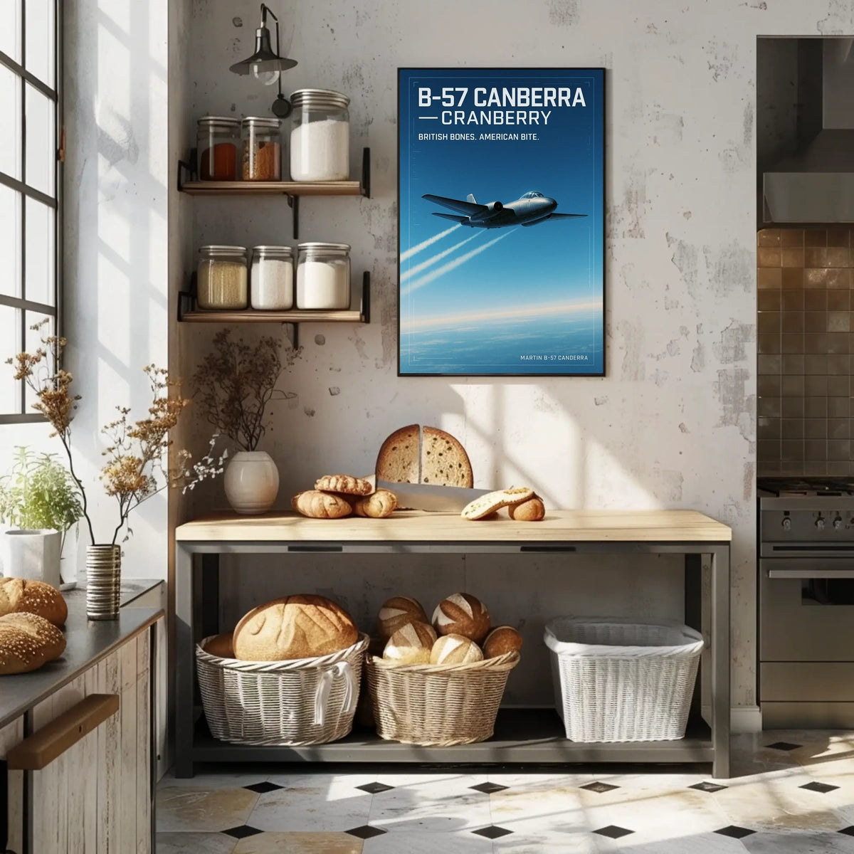 B-57 Canberra Cranberry Poster