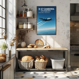 B-57 Canberra Cranberry Poster