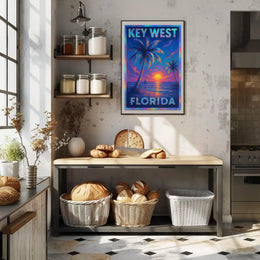 Key West Sunset Poster