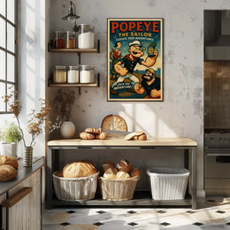 Popeye the Sailor Classic 1929 Adventures Poster
