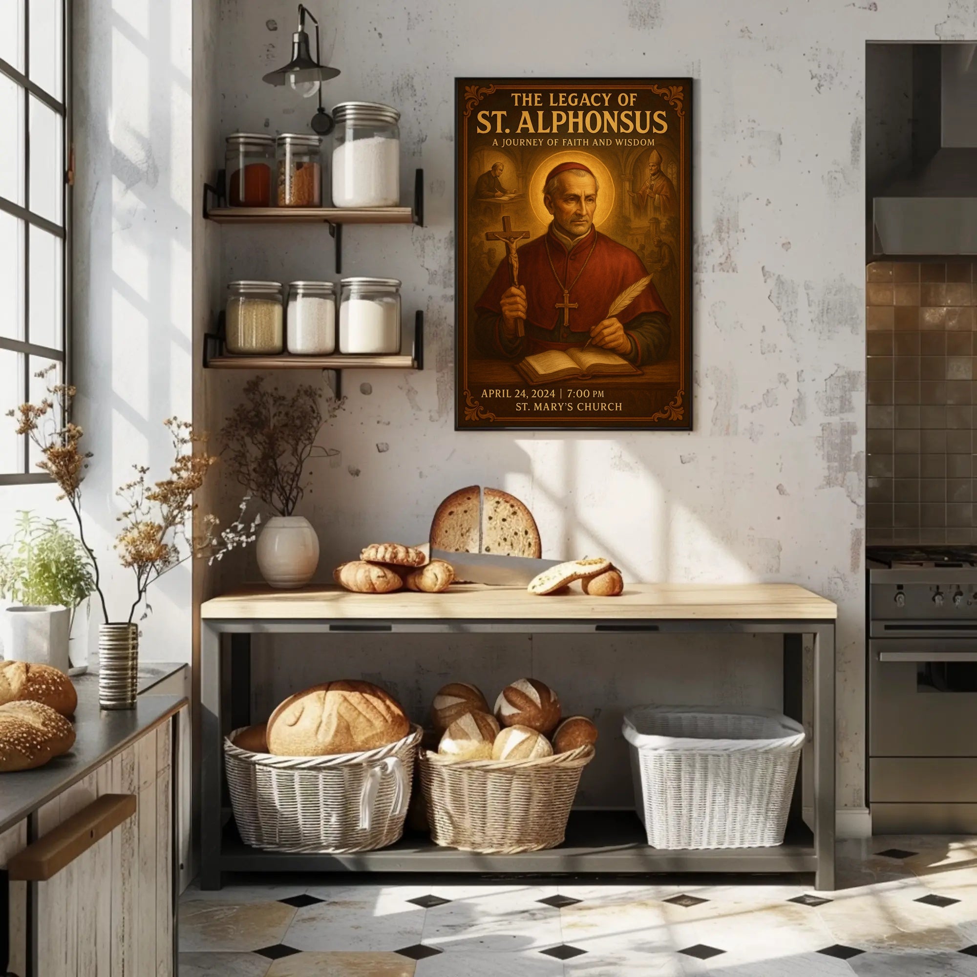 The Legacy of St. Alphonsus Poster PosterGoat