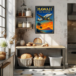 Hawaii Fly in Style Poster PosterGoat