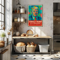 Donald Trump Vibrant Leadership Reimagined Poster