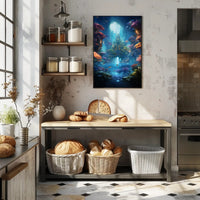 Enchanted Underwater City Poster