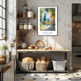 Scenic Portland Poster PosterGoat