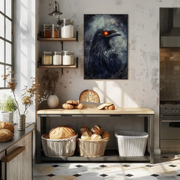 The Enigmatic Raven Poster