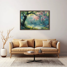 Tranquil Blossom Retreat Poster