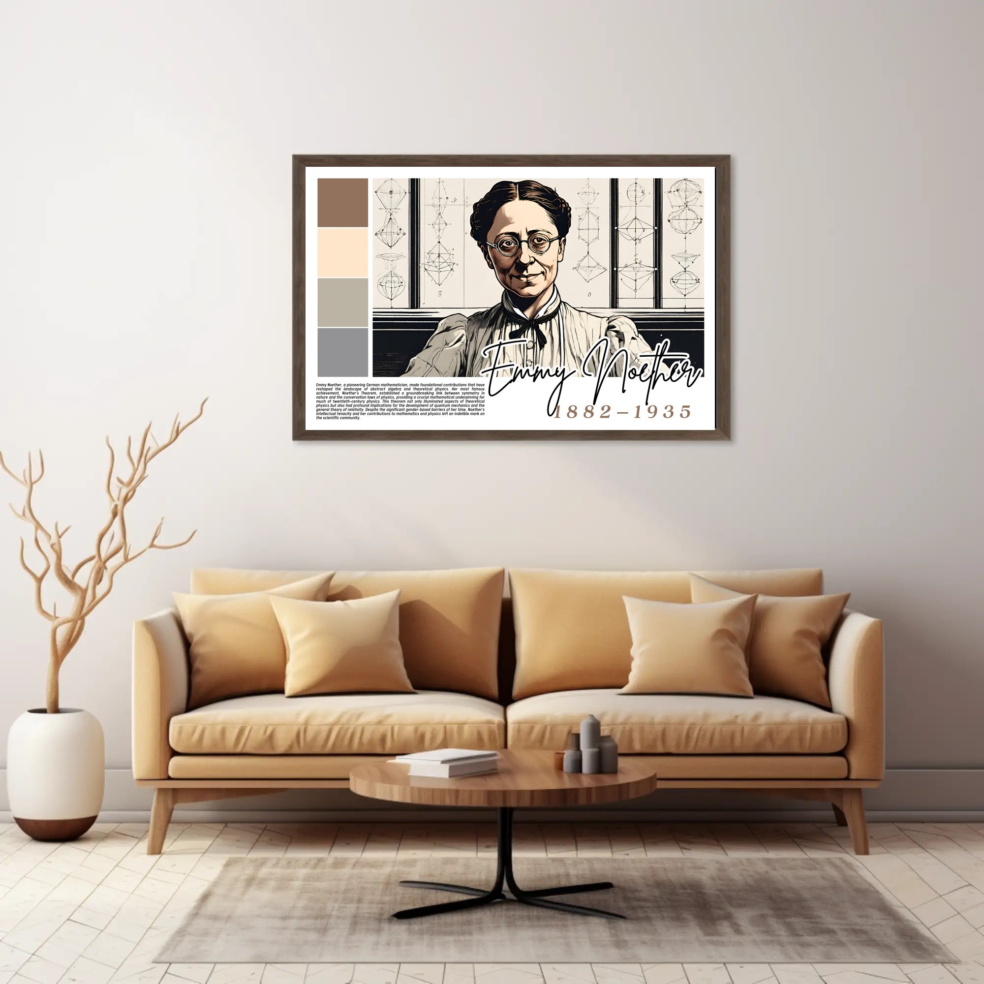 Emmy Noether: A Legacy in Mathematics and Physics Poster