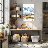 Great Sand Dunes Watercolor Wall Art Poster