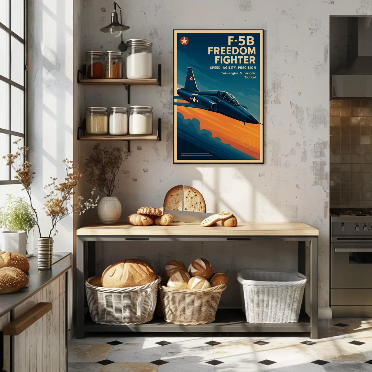 F-5B Freedom Fighter Poster