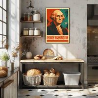 George Washington 1St President Poster