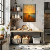 Thorpes Golden Horizon Jim Thorpe Poster
