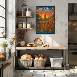 Explore Thailands Timeless Wonders Poster