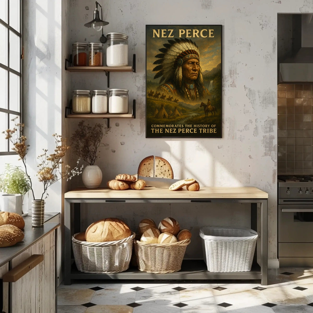 Nez Perce Tribe Commemoration Poster