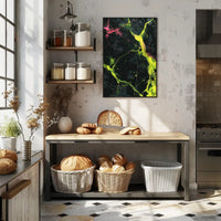 Neon Abstract Abstract Poster PosterGoat