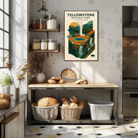 Yellowstone National Park A Natural Wonder Poster