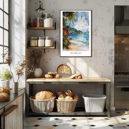 Serene Seychelles Poster