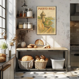 Puerto Rico Coastal Heritage Poster