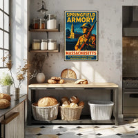 Springfield Armory Massachusetts Poster
