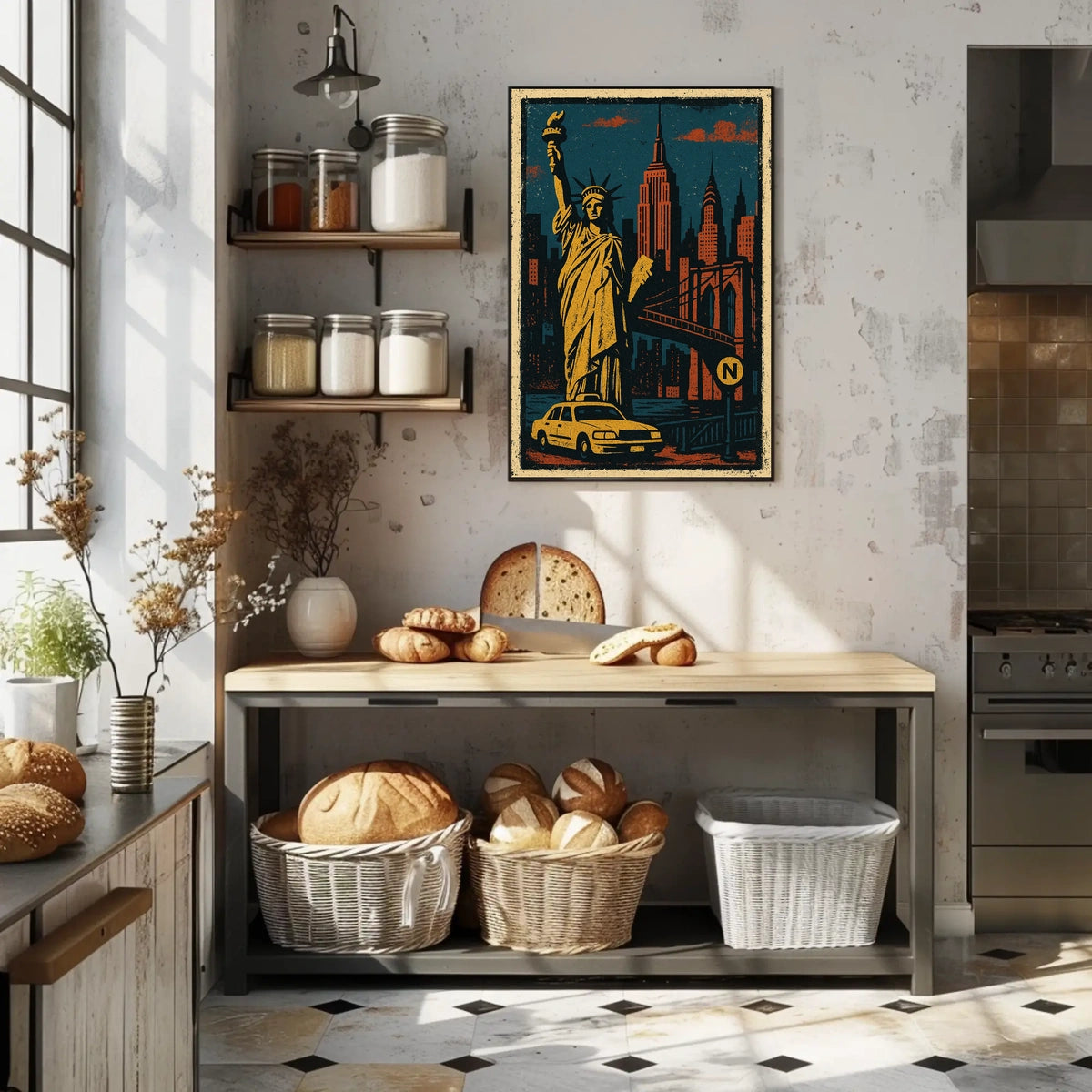 Iconic New York Vintage Poster For City Lovers Collectors