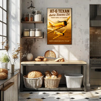 North American AT-6 Texan Poster PosterGoat
