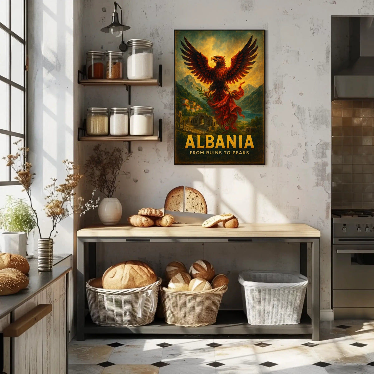 Albania From Ruins to Peaks Poster