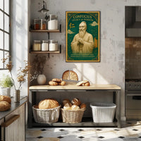 Confucius Legacy of Wisdom Wall Art Print PosterGoat
