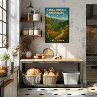 Santa Monica Mountains Poster