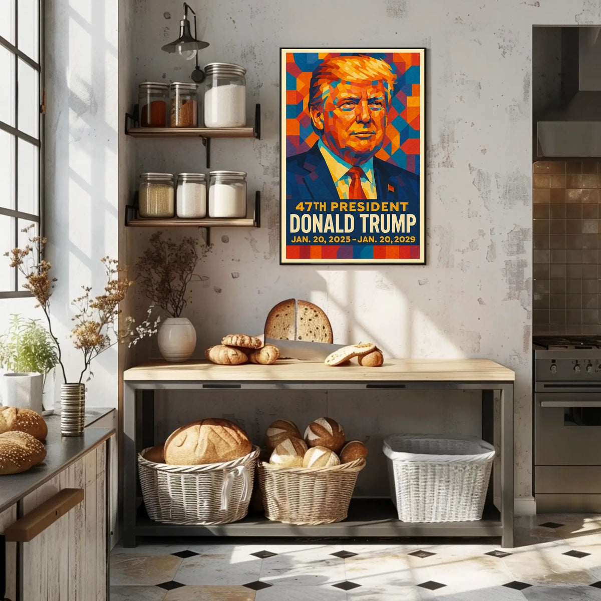 Donald Trump 47th President Poster