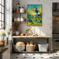 Pickleball Connecting Generations Poster