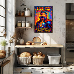 Chester A. Arthur 21st President Poster PosterGoat