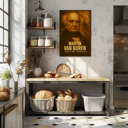 Martin Van Buren 8Th President Poster
