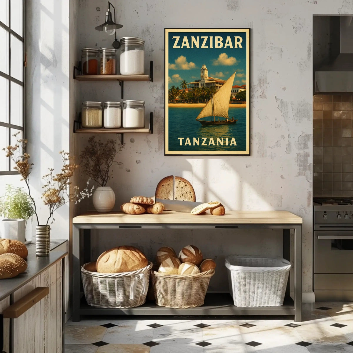 Zanzibar Travel Poster
