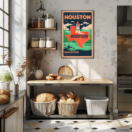 Houston: Space City Poster