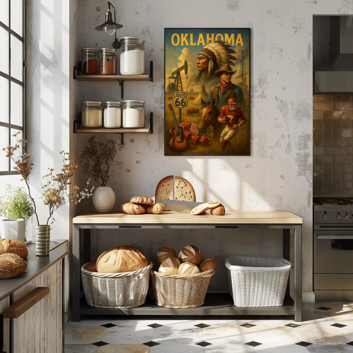 Oklahoma Heritage Poster