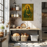 New York Iconic Imagery Poster