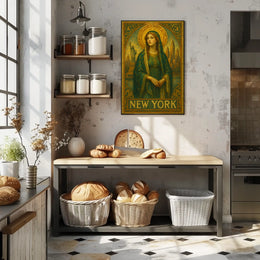 New York Iconic Imagery Poster