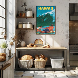 Hawaii Surf Adventure Poster