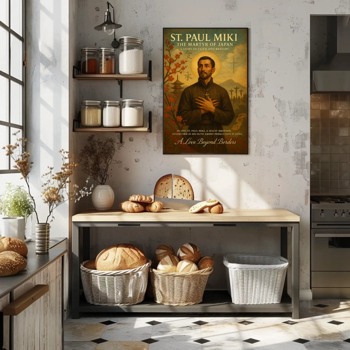 St. Paul Miki The Martyr of Japan Poster