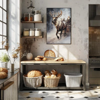 Winter Sleigh Ride Poster