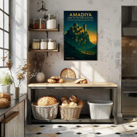 Amadiya Home to the Three Wise Men Poster